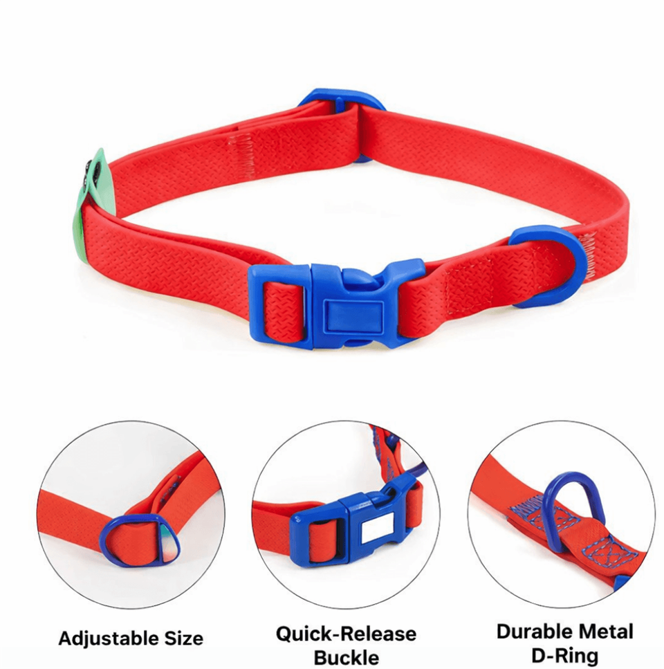 Adjustable Waterproof Dog Collar factory