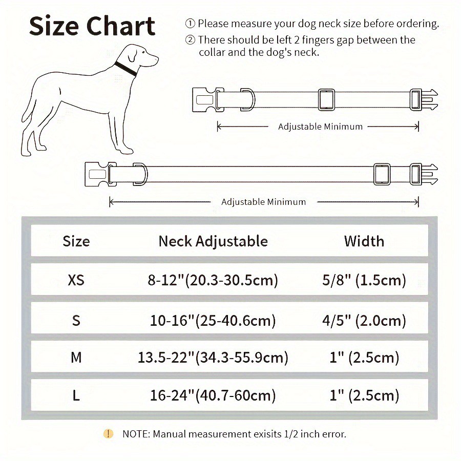 Adjustable buckle dog collar Adjustable buckle dog collar