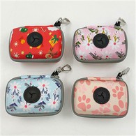 Porta-sacco portatile per cacca di cane